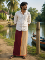 Handloom Lungi (Sarong) SKU-1038 - Image 2
