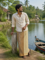Handloom Lungi (Sarong) SKU-1038 - Image 6