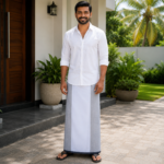 Handloom Lungi (Sarong) SKU-1157 - Image 3