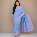 Premium Handloom Saree SKU-1331 - Image 4
