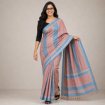 Premium Handloom Saree SKU-1351 - Image 4