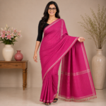 Premium Handloom Saree SKU-1386 - Image 2